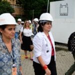 Miniatura: Visita às obras do Centro de Pesquisa, Inovação e Vigilância em Covid-19 e Emergências Sanitárias. Da esquerda para a direita: Ana Beatriz Cuzzatti, Coordenadora-Geral de Infraestrutura dos Campi (Cogic): Nísia Trindade Lima, presidente da Fiocruz; Priscila Ferraz, Vice- Diretora de Gestão e Mercado de Bio-Manguinhos. Rio de Janeiro, 16 de maio de 2022. Foto: Peter Ilicciev. Acervo CCS/Fiocruz.