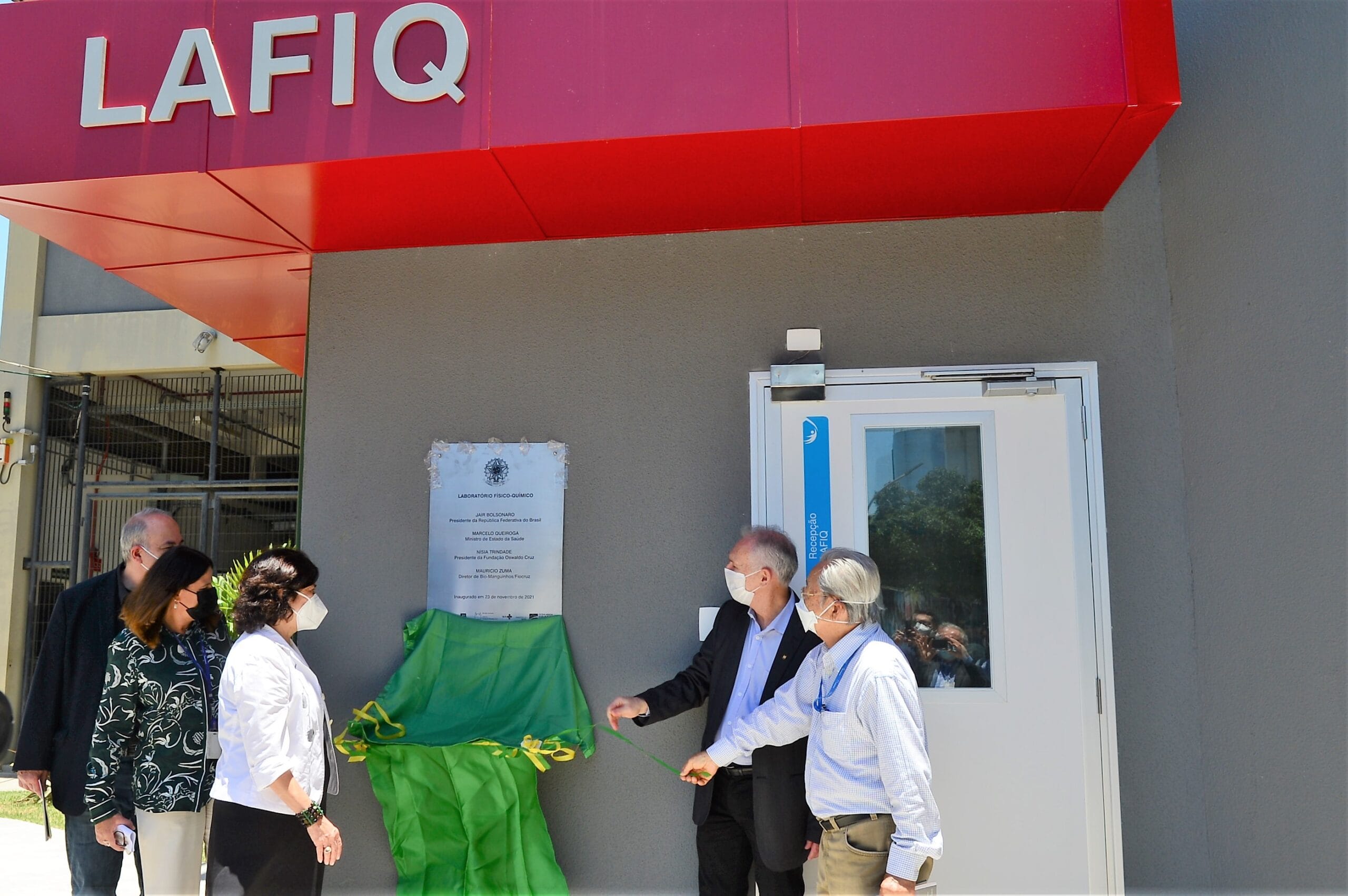 Imagem da galeria - Inauguração do Laboratório de Análises Físico-Químicas de Bio-Manguinhos