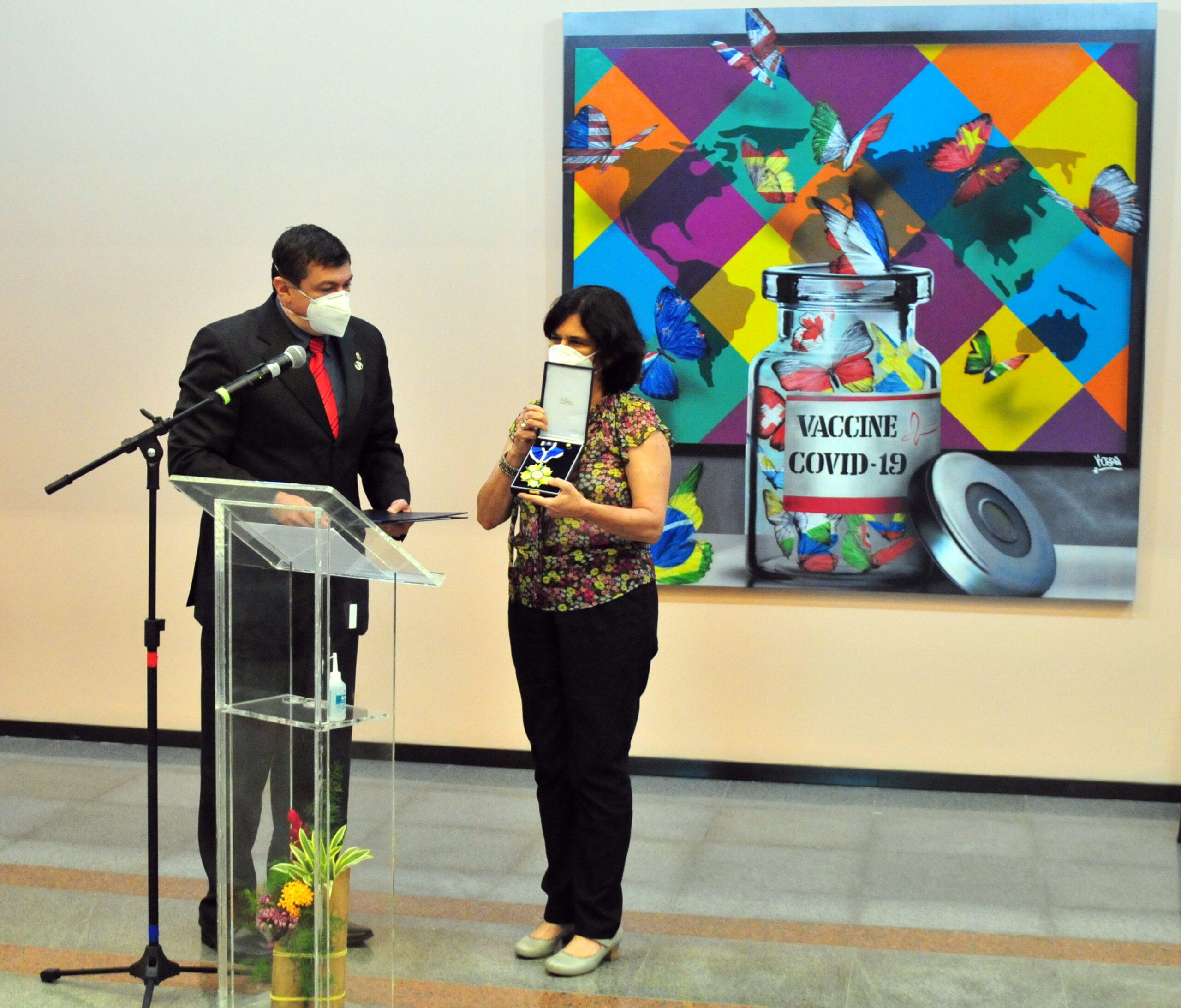 Imagem da galeria - TCU condecora Fiocruz com grande colar do mérito
