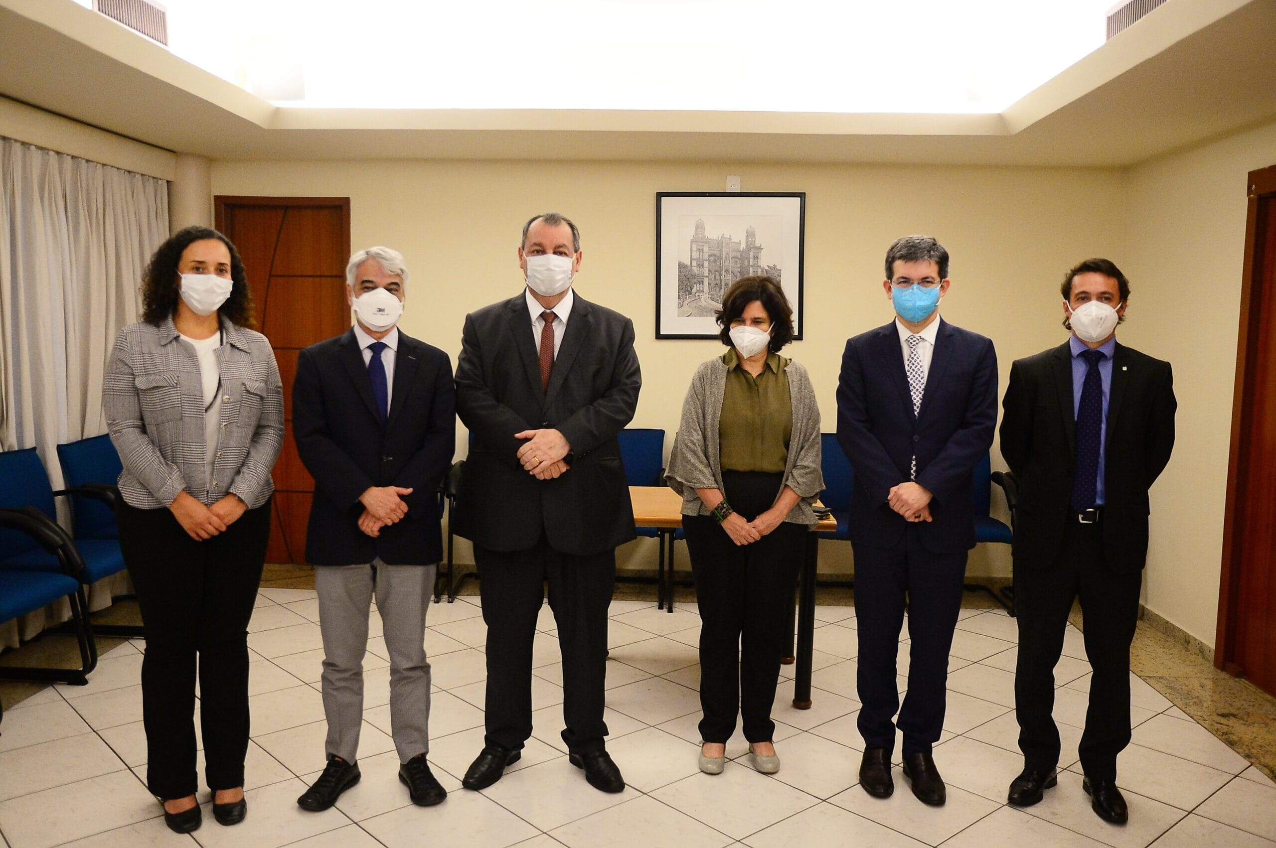 Imagem da galeria - Senadores do Observatório da Pandemia se reúnem com a presidente da Fiocruz