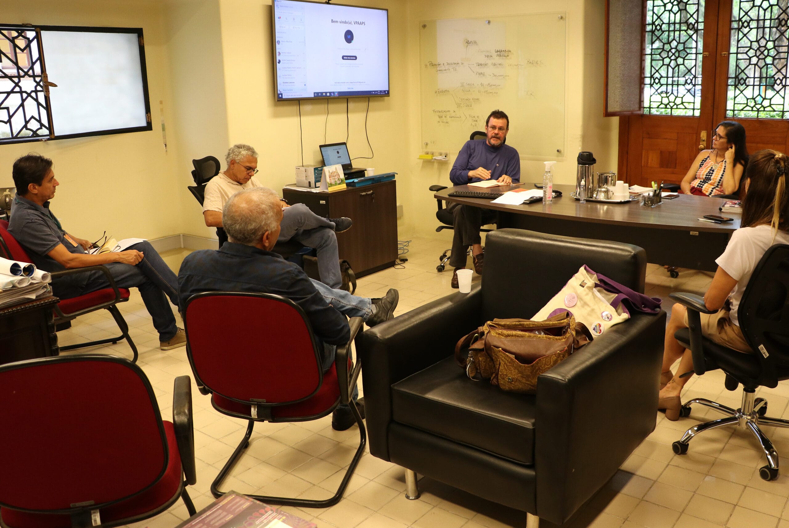 Imagem da galeria - Reunião sobre ações de enfrentamento da pandemia nas favelas