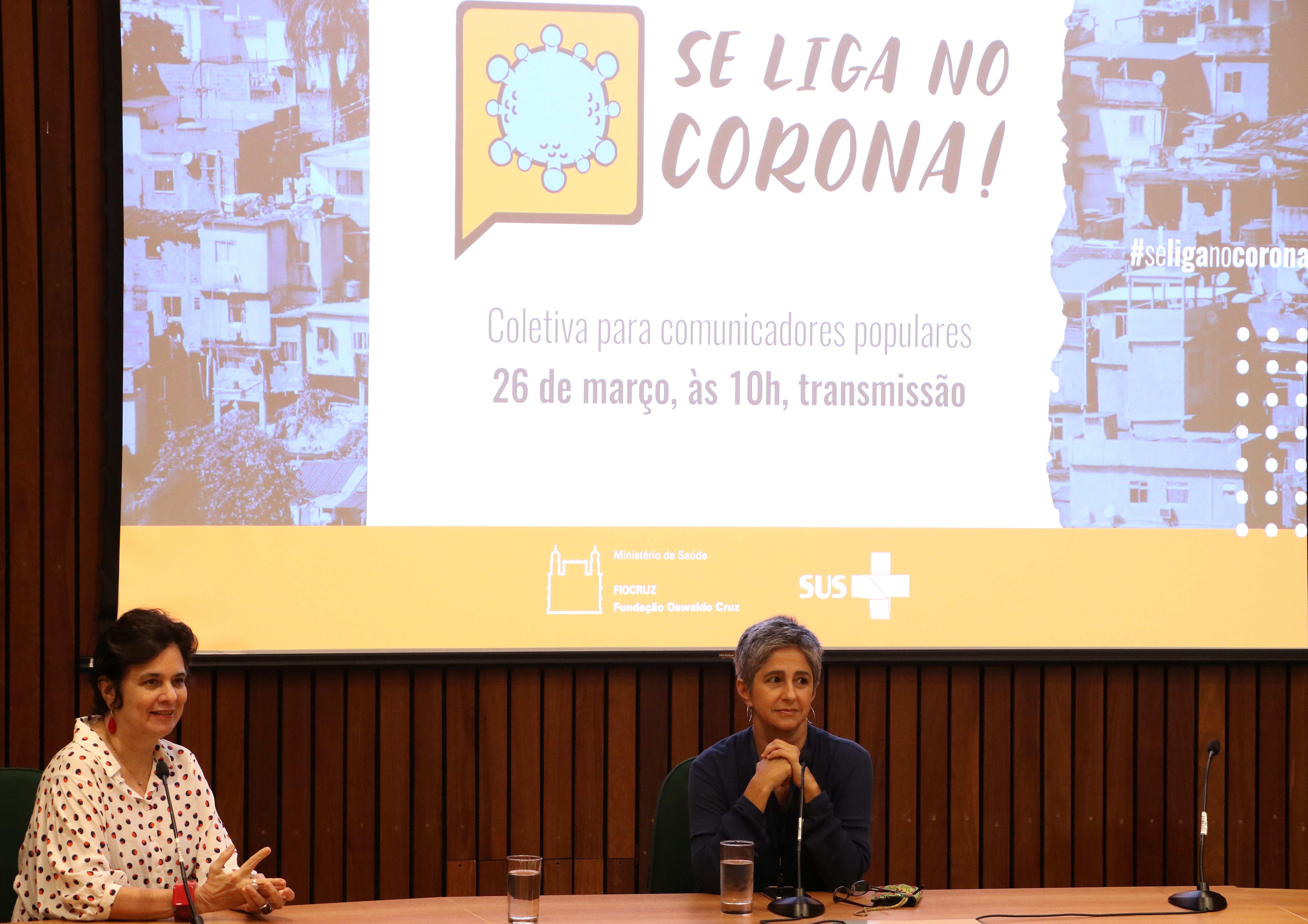 Fiocruz lança campanha “Se Liga no Corona!”