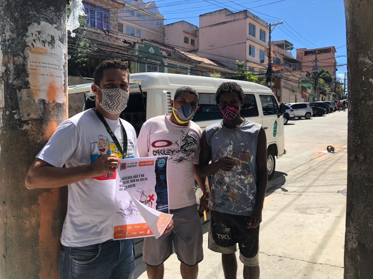 Imagem da galeria - Campanha “Se Liga no Corona!” Mobilização nas favelas de Manguinhos, Maré, Alemão e Macacos