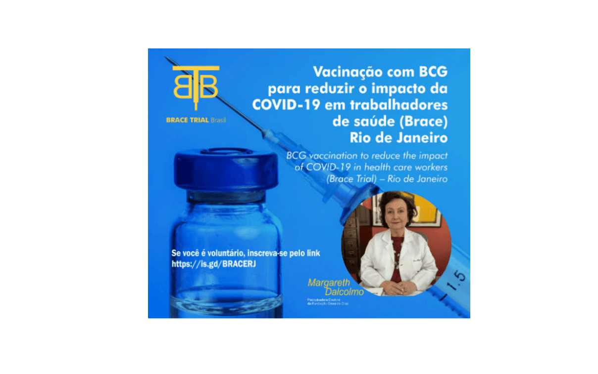 Fiocruz realiza estudo com a vacina BCG