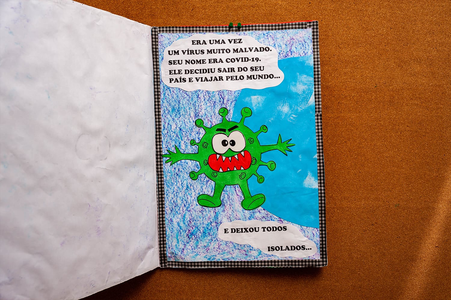 Desenho enviado durante a campanha “Doses de gentileza”.