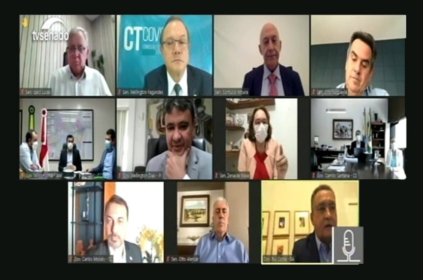 Governadores articulam pacto nacional para conter nova onda da pandemia